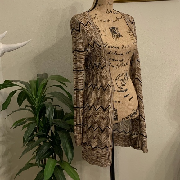 Ann Taylor LOFT Brown Striped Sweater - Picture 1 of 8